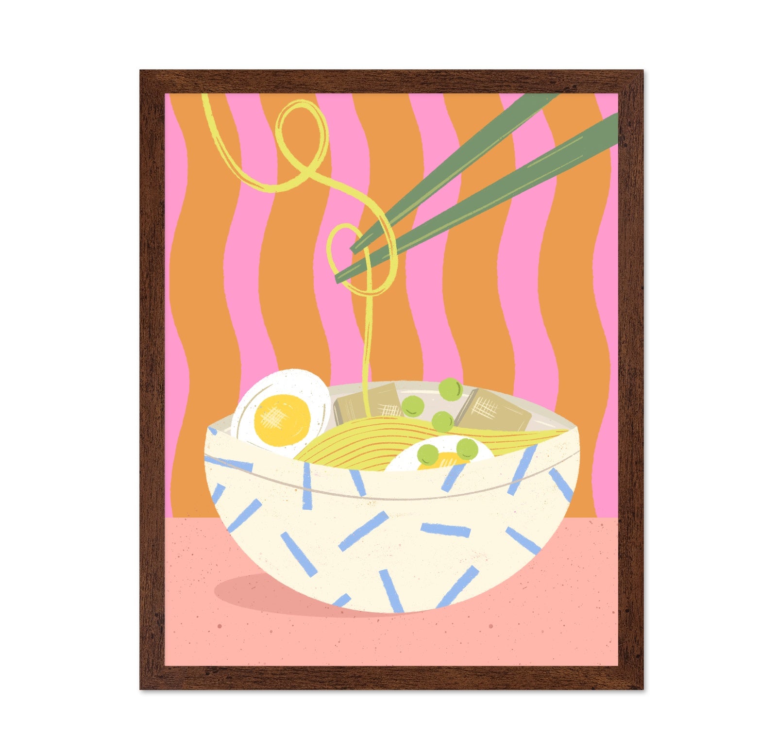 Colorful Ramen Bowl