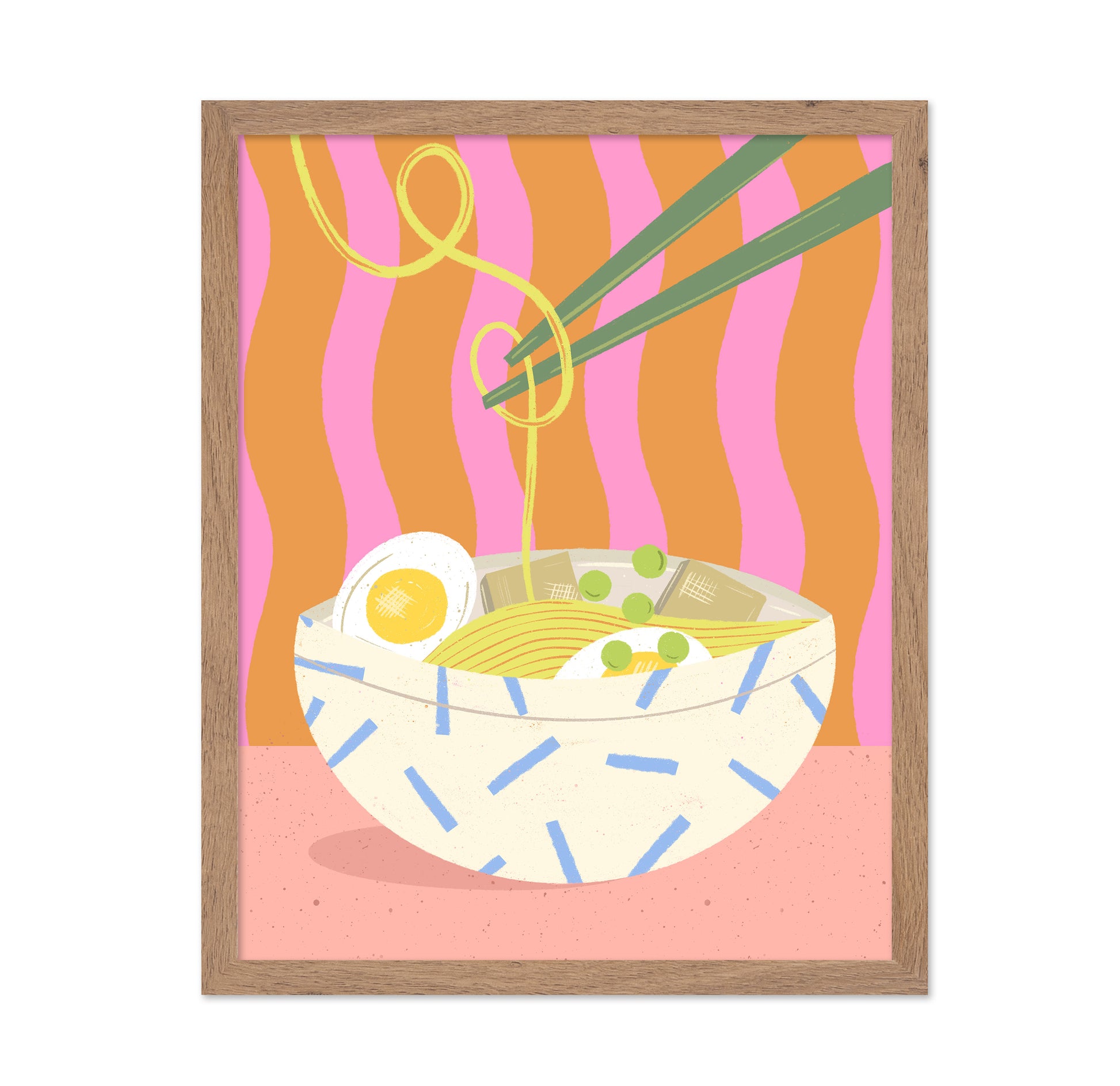 Colorful Ramen Bowl