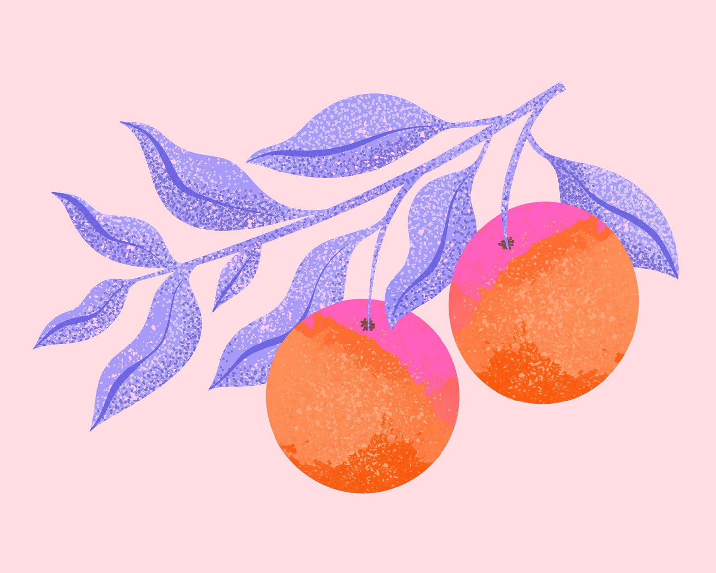 Orange Fruit Branch