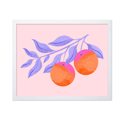 Orange Fruit Branch