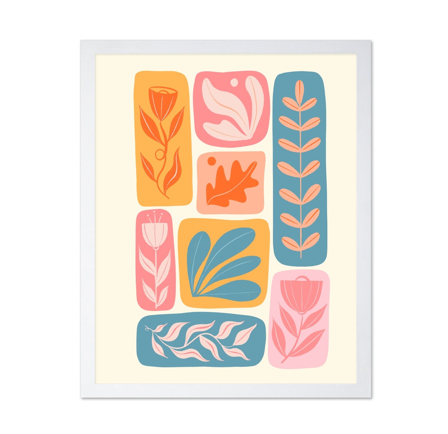 Floral Pattern Blocks