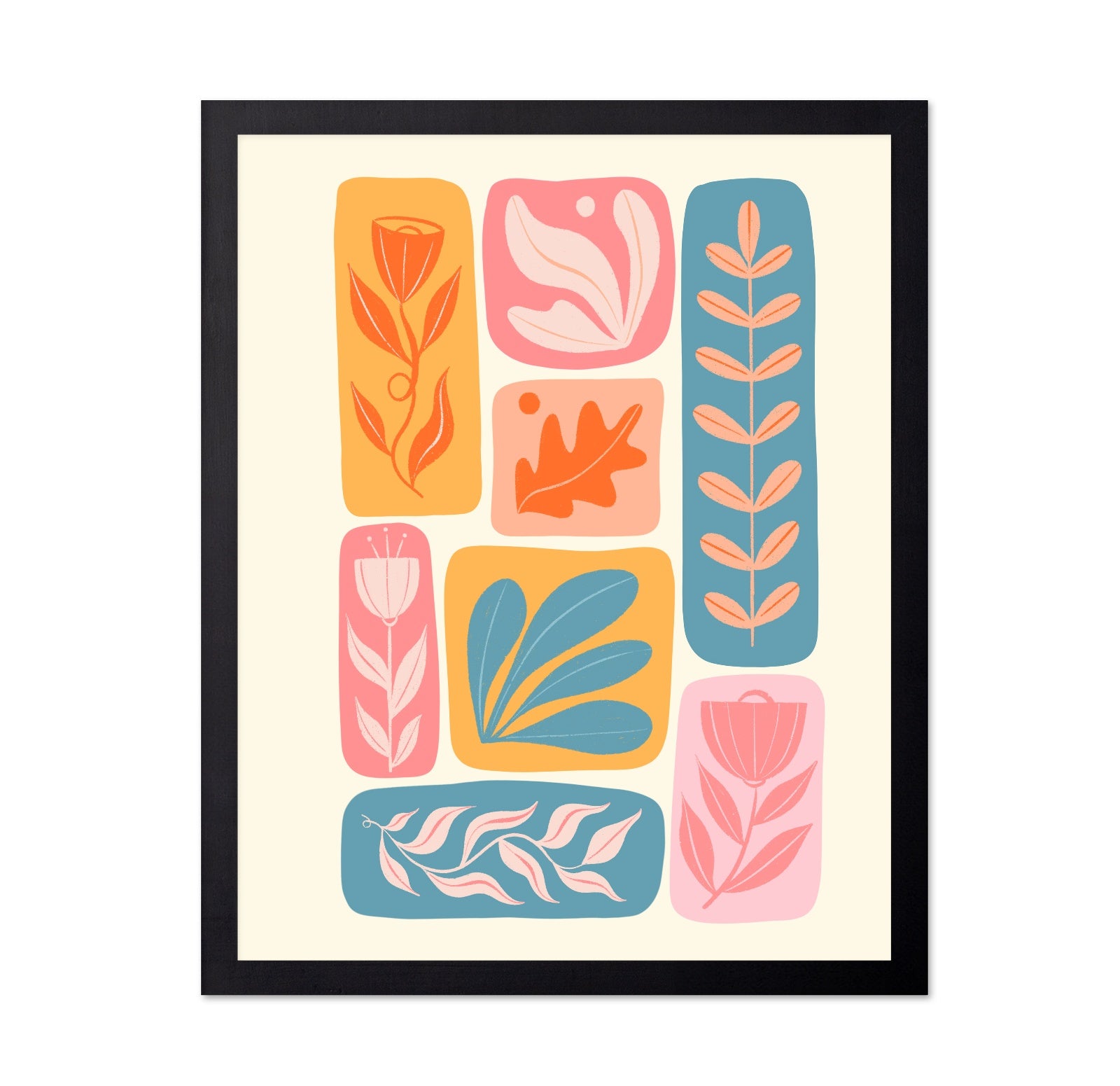 Floral Pattern Blocks
