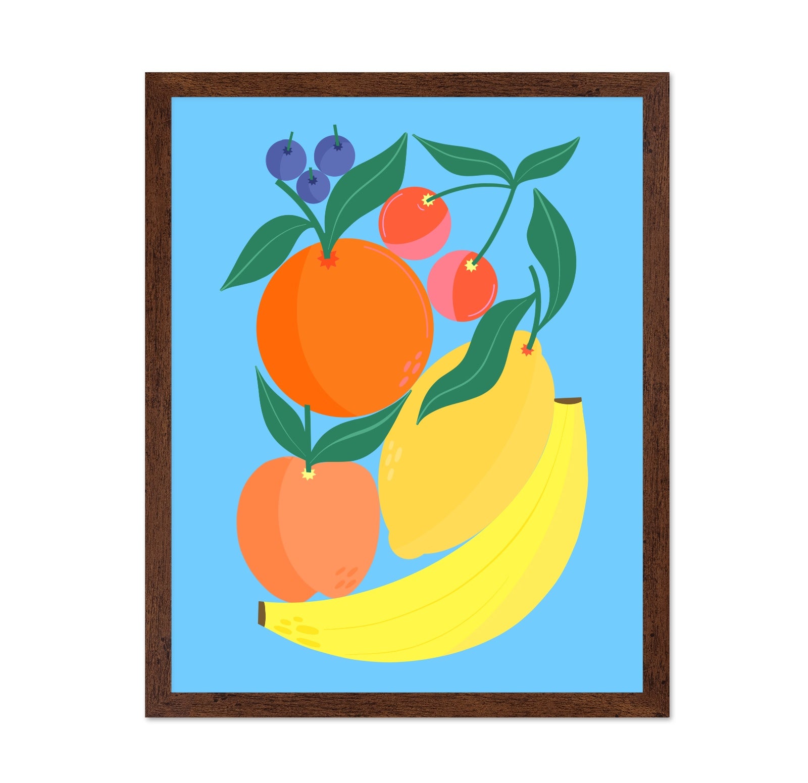 Colorful Fruit Stack