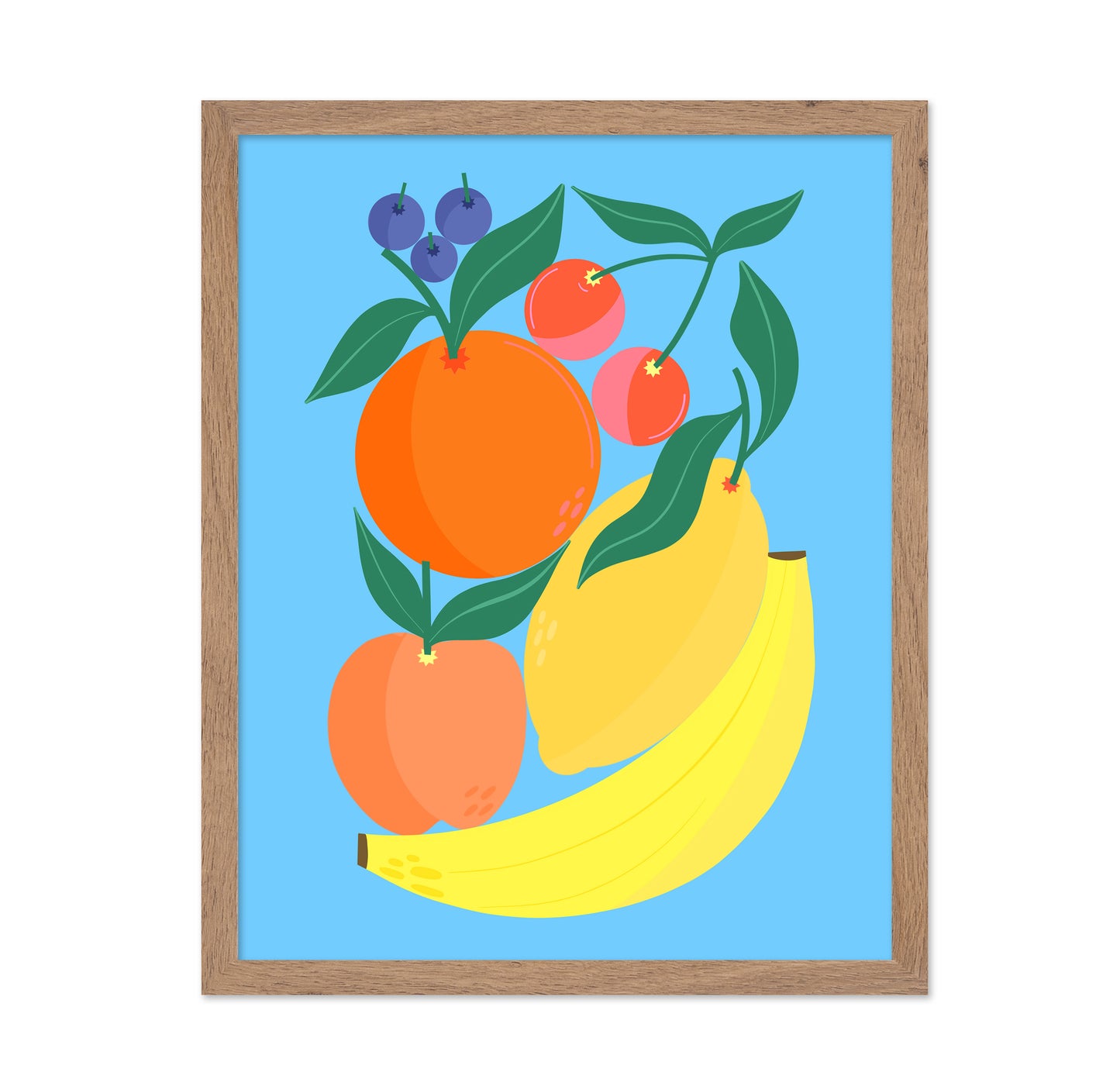 Colorful Fruit Stack