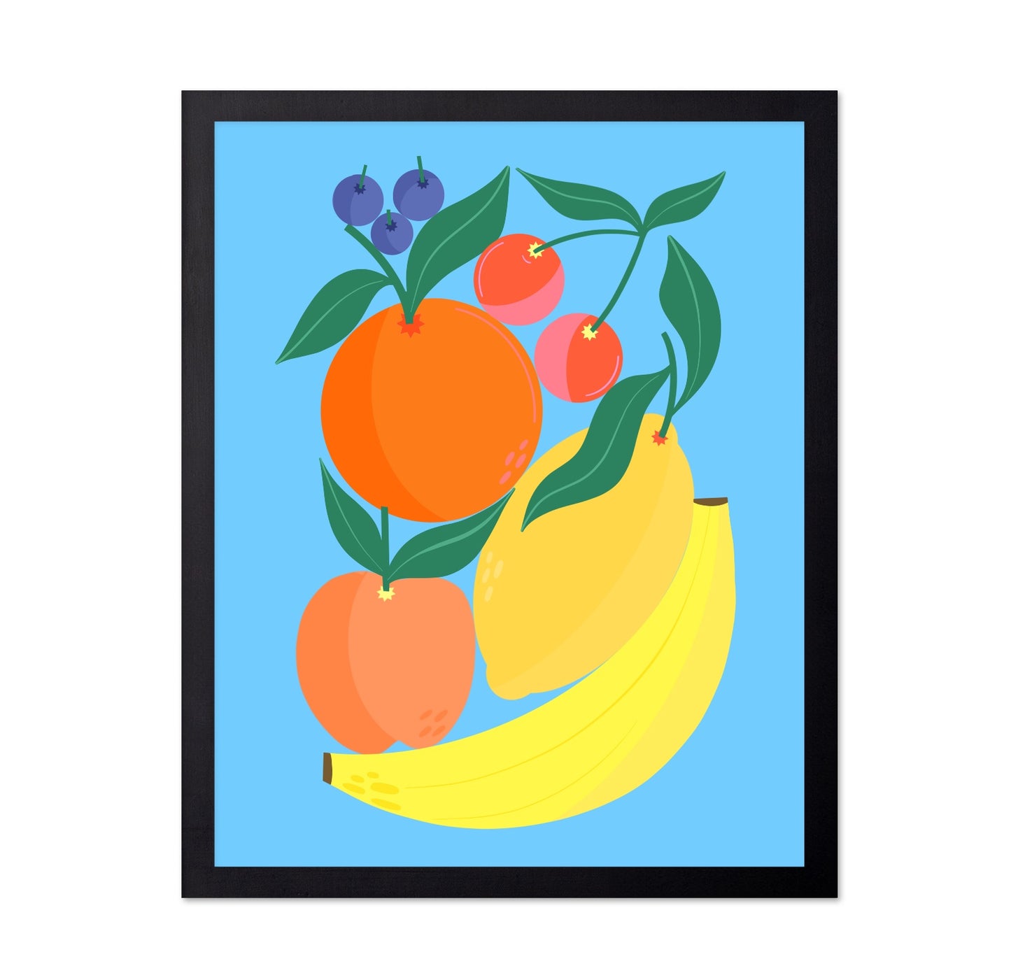 Colorful Fruit Stack