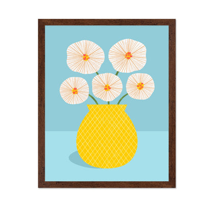 Yellow Vase Blooms