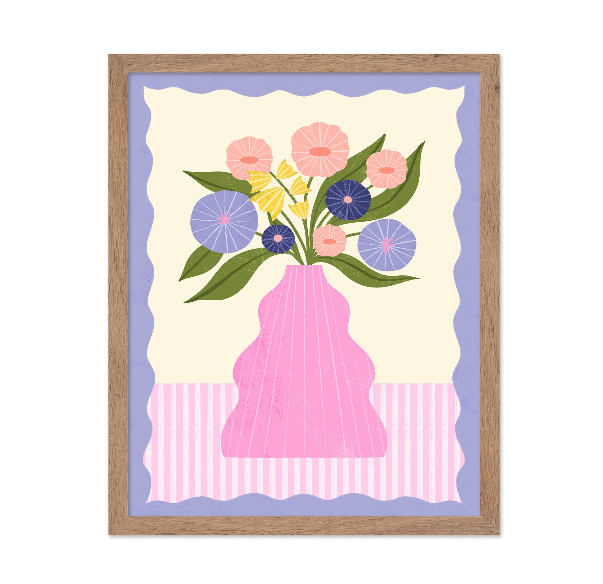 Pastel Flower Vase No1