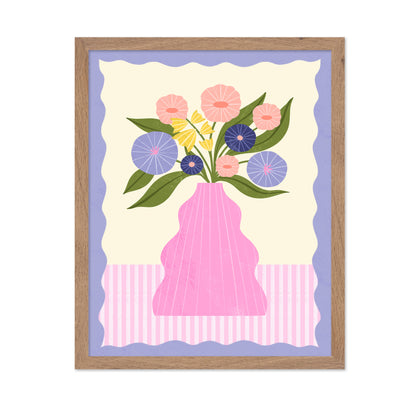 Pastel Flower Vase No1