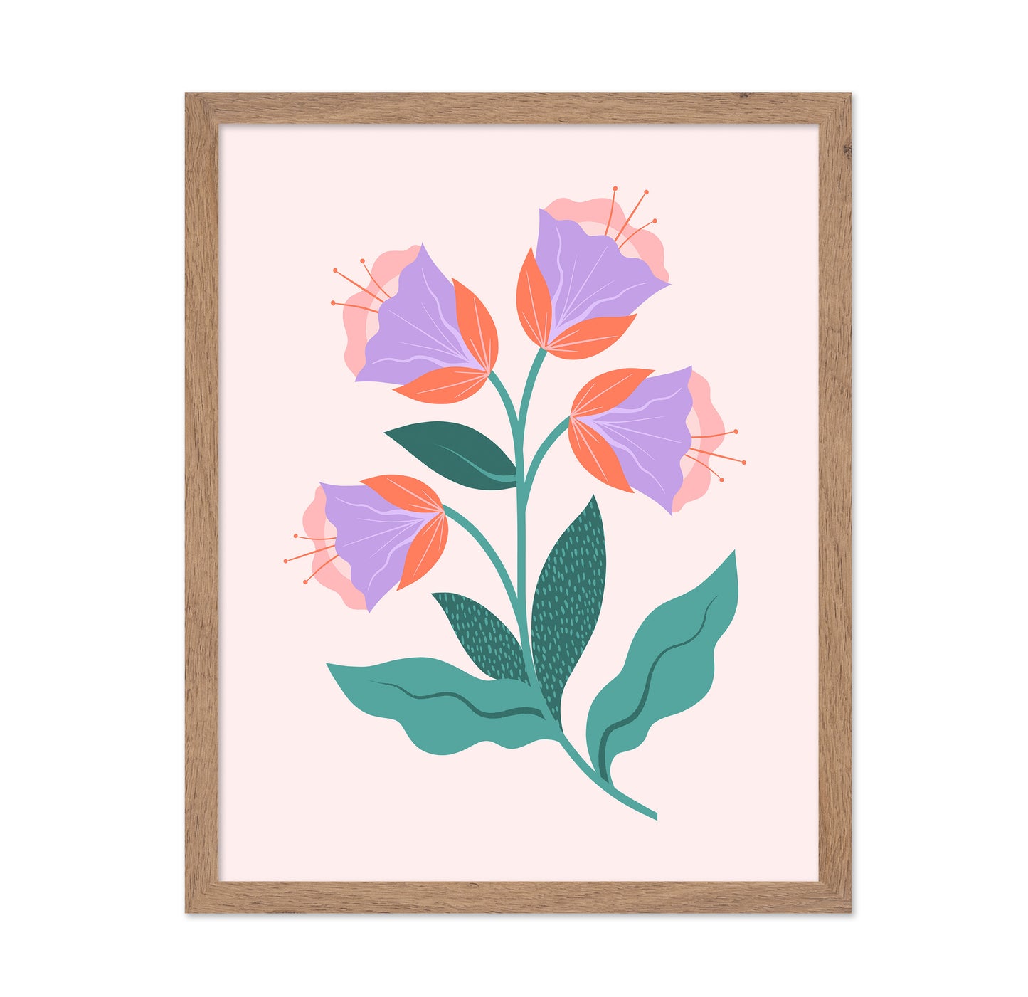 Purple Bloom Flowers