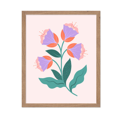 Purple Bloom Flowers