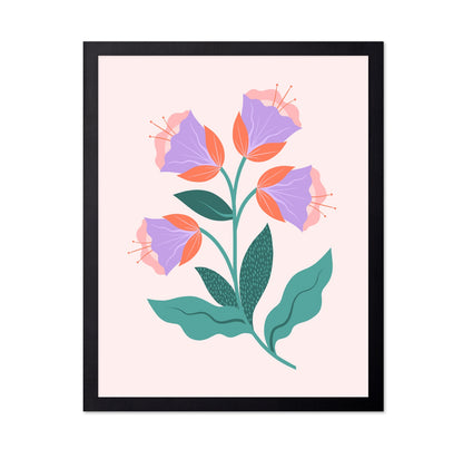 Purple Bloom Flowers