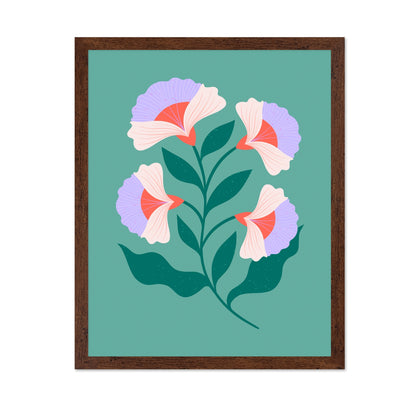 Lilac Cream Flowers