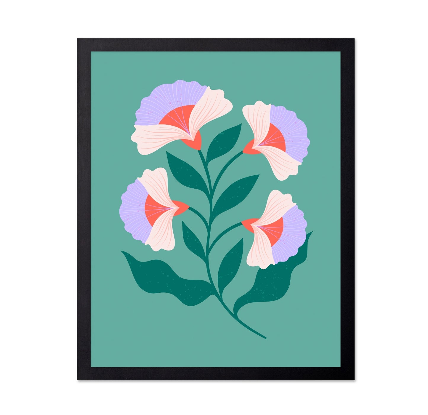 Lilac Cream Flowers