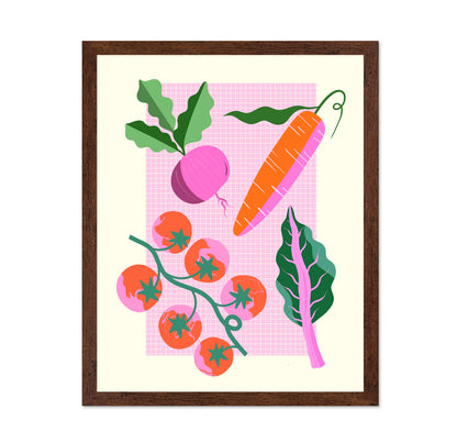 Colorful Veggies Art