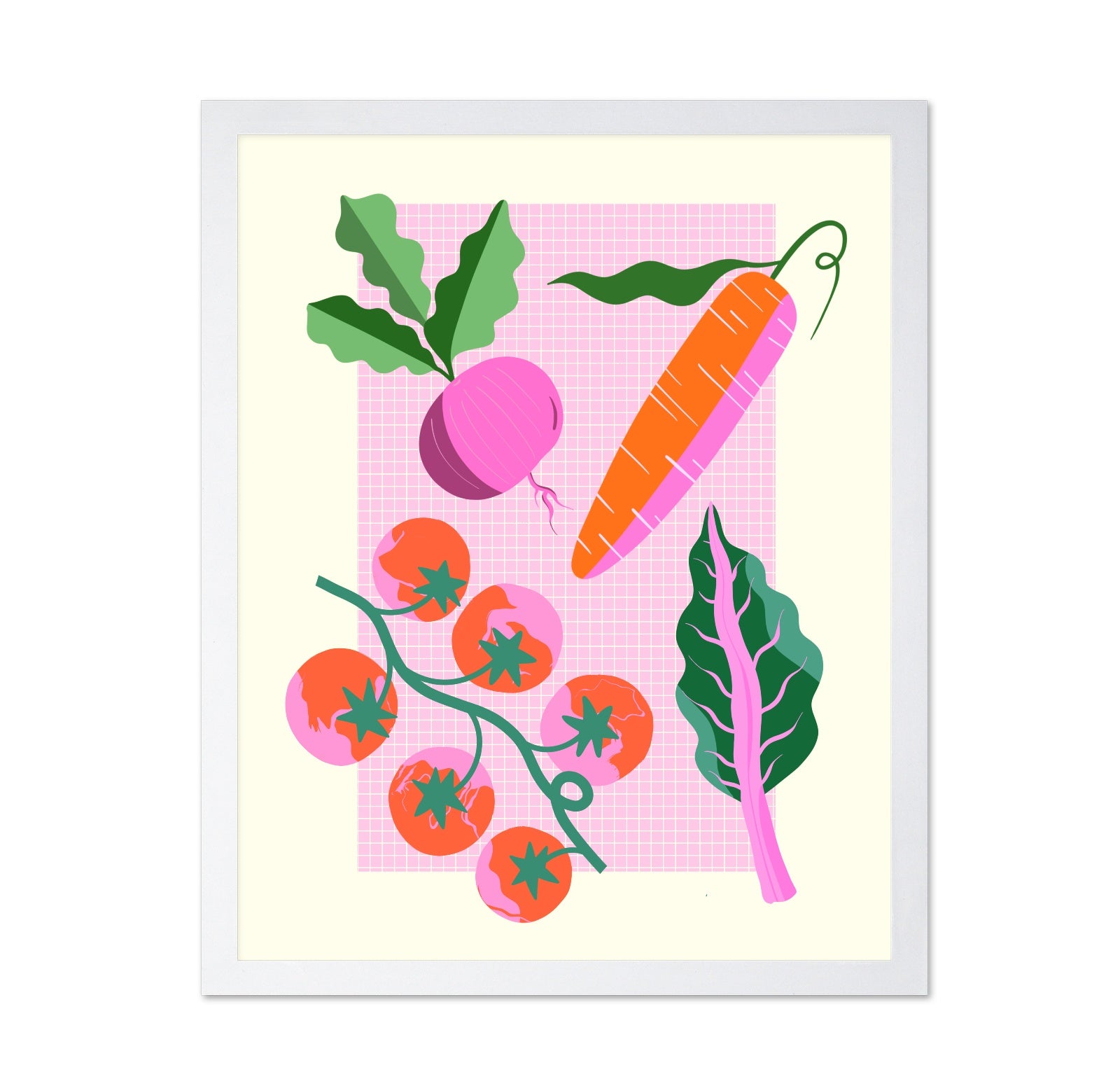 Colorful Veggies Art