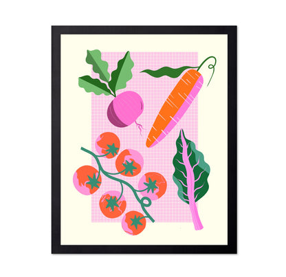 Colorful Veggies Art