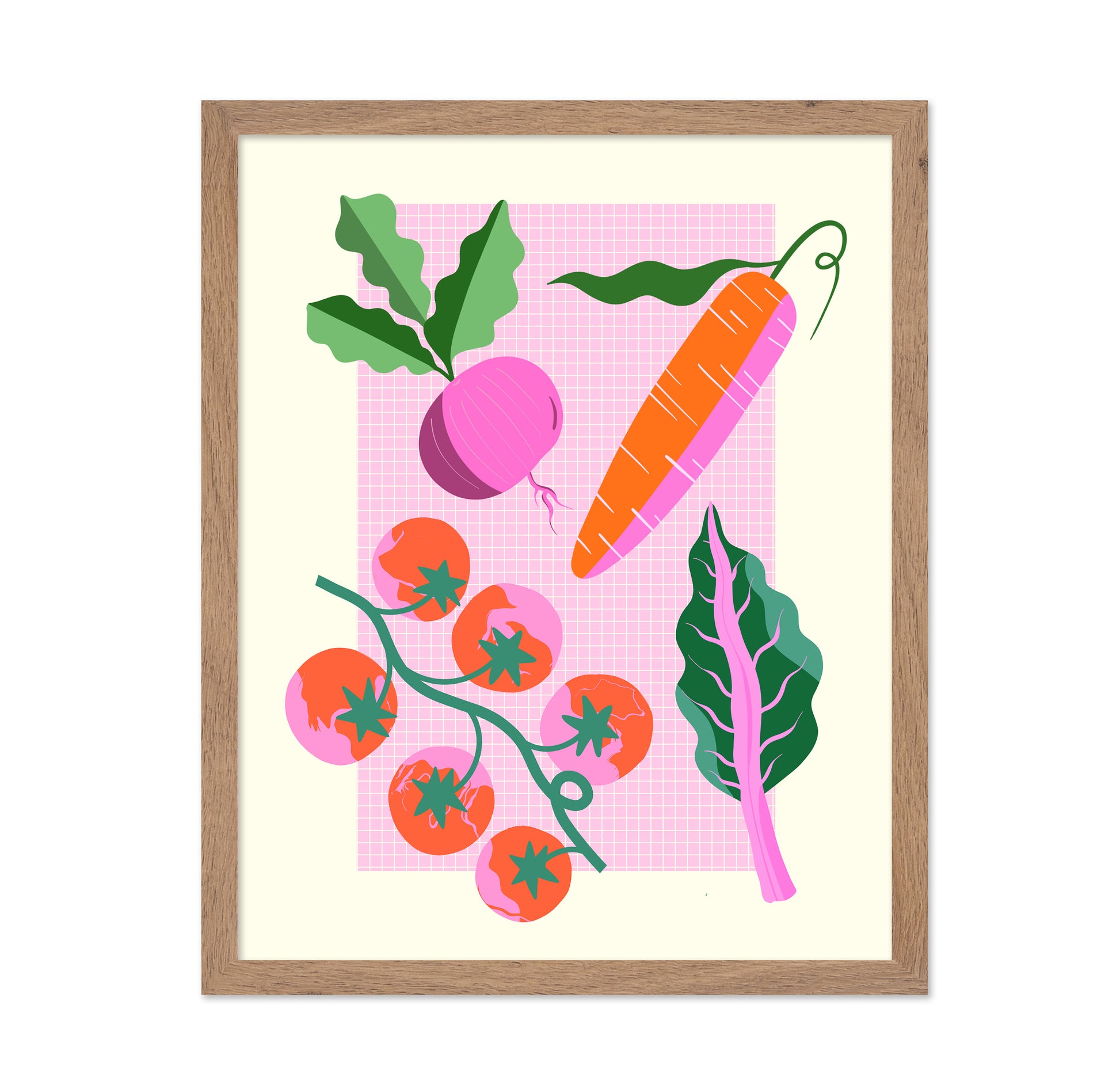 Colorful Veggies Art