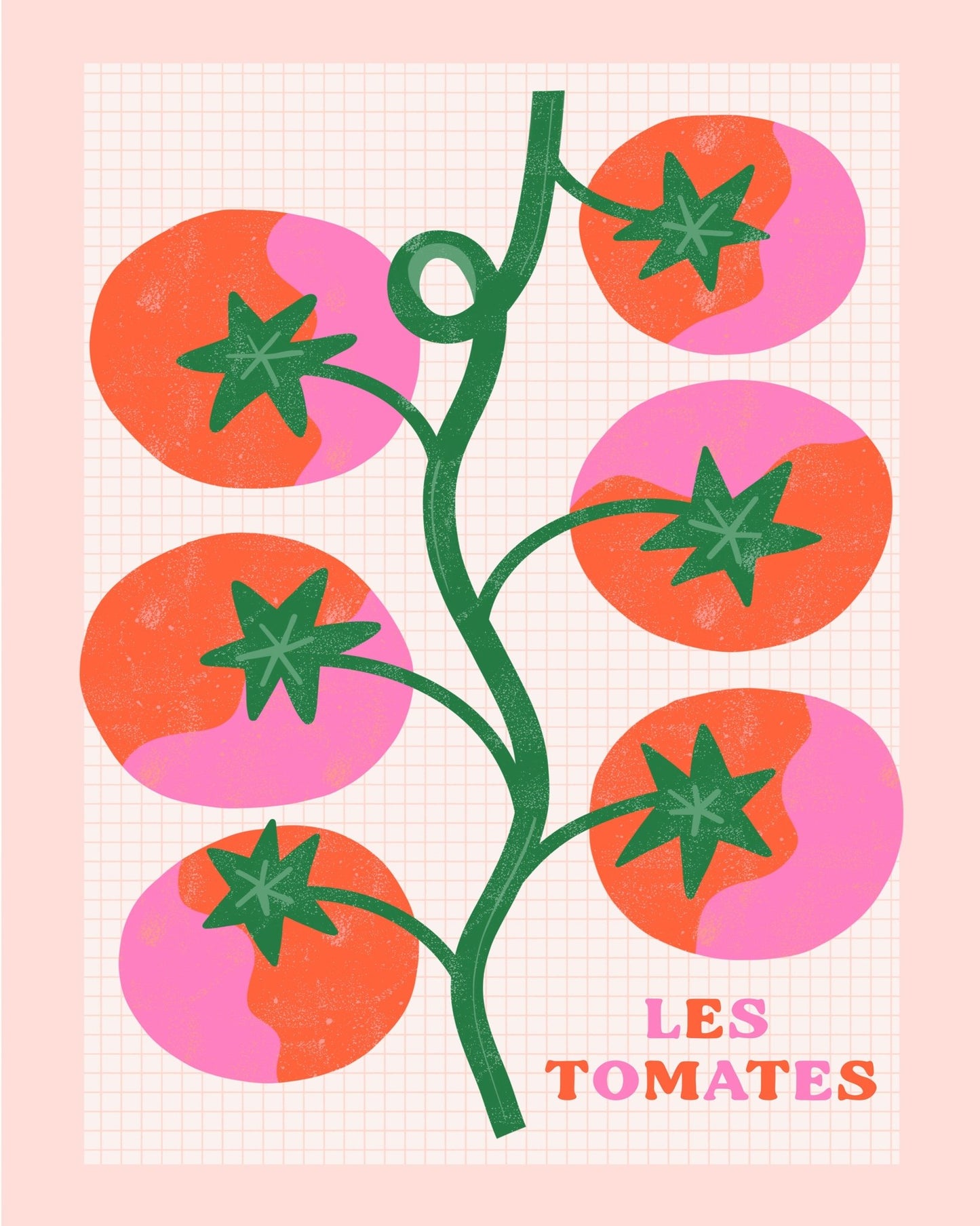 Tomato Branch Art