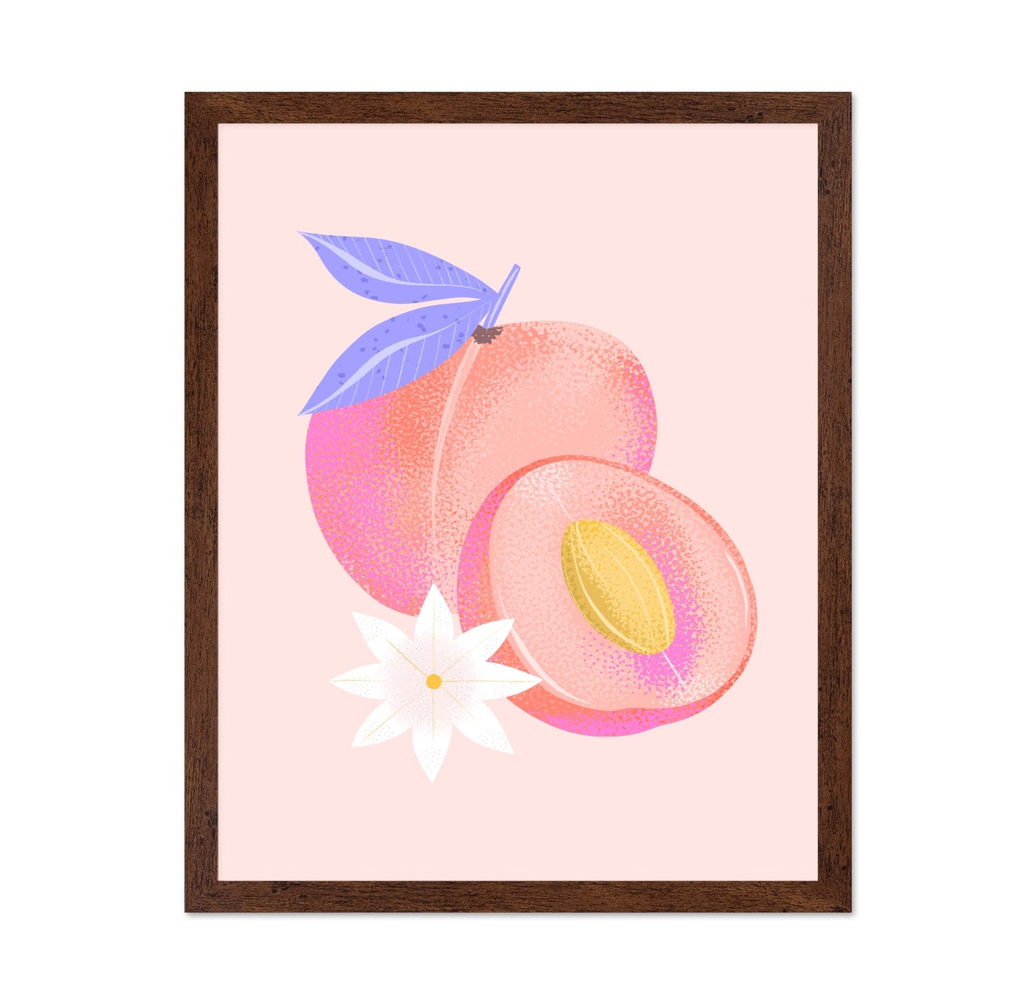 Textured Peach Fruit