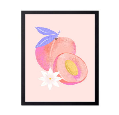 Textured Peach Fruit