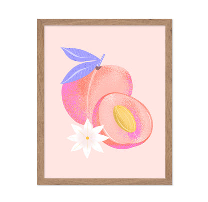 Textured Peach Fruit