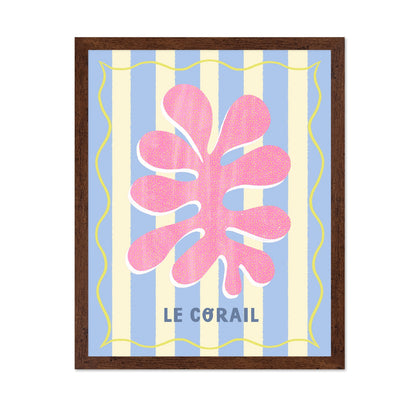 Pink Coral Art
