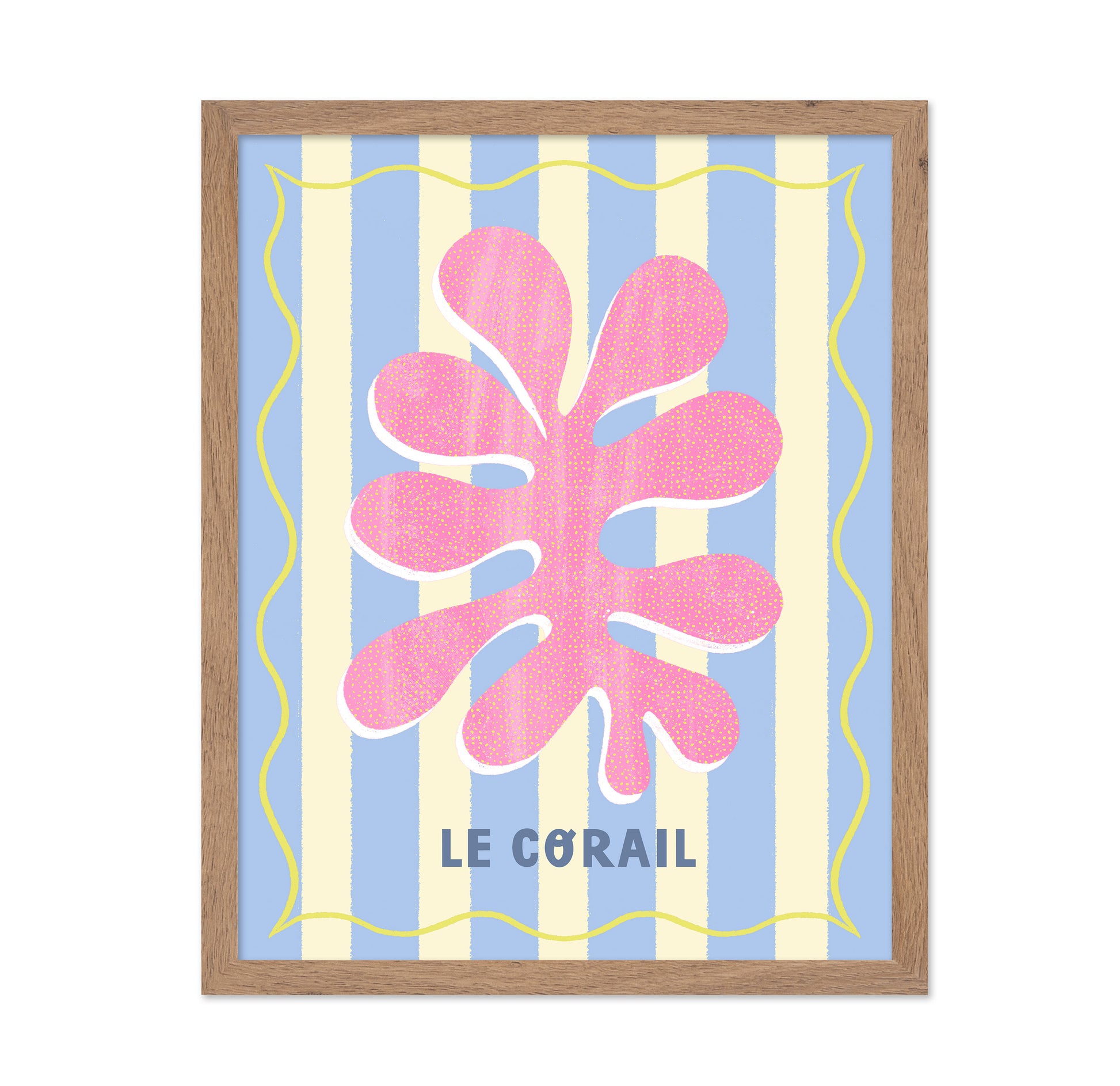 Pink Coral Art