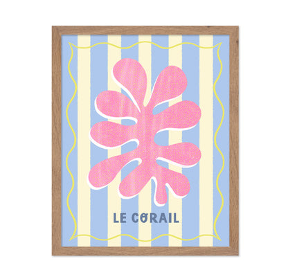 Pink Coral Art