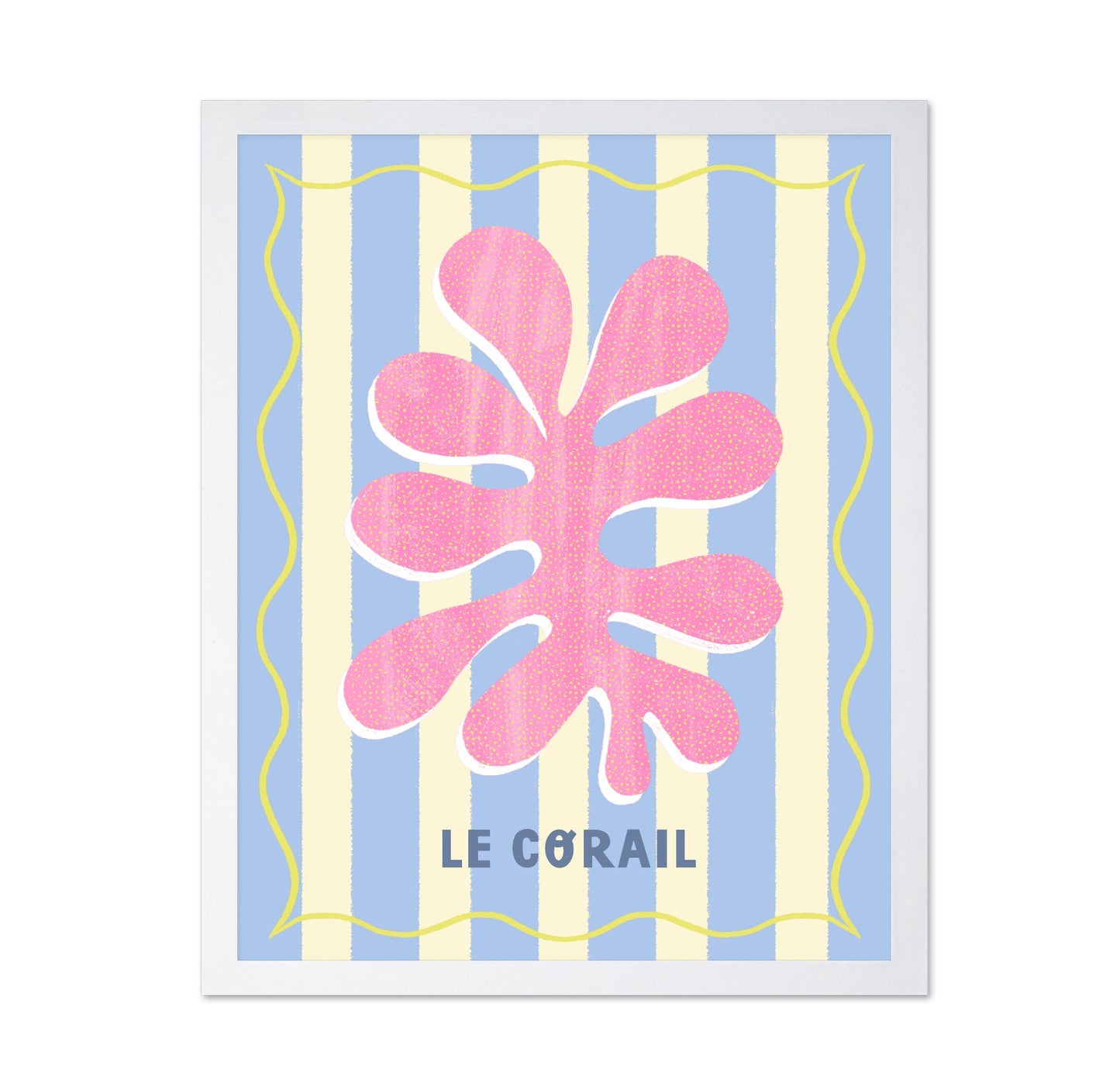 Pink Coral Art