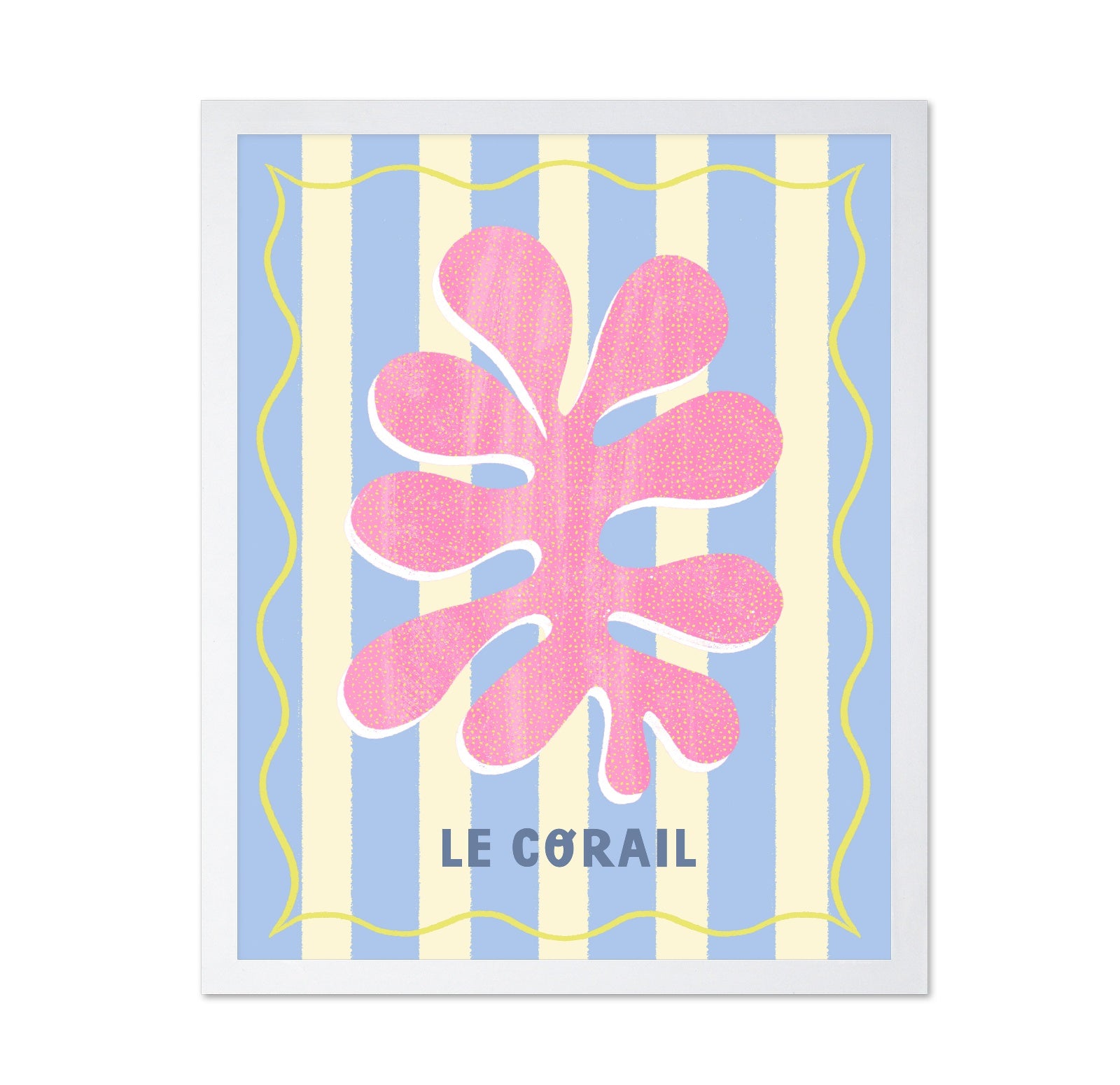Pink Coral Art