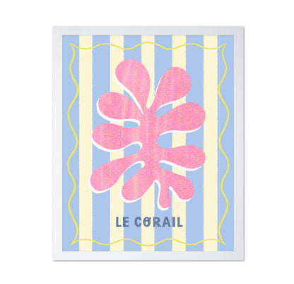 Pink Coral Art