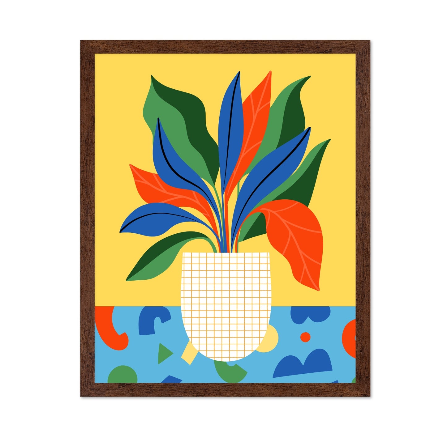 Colorful Abstract Plant