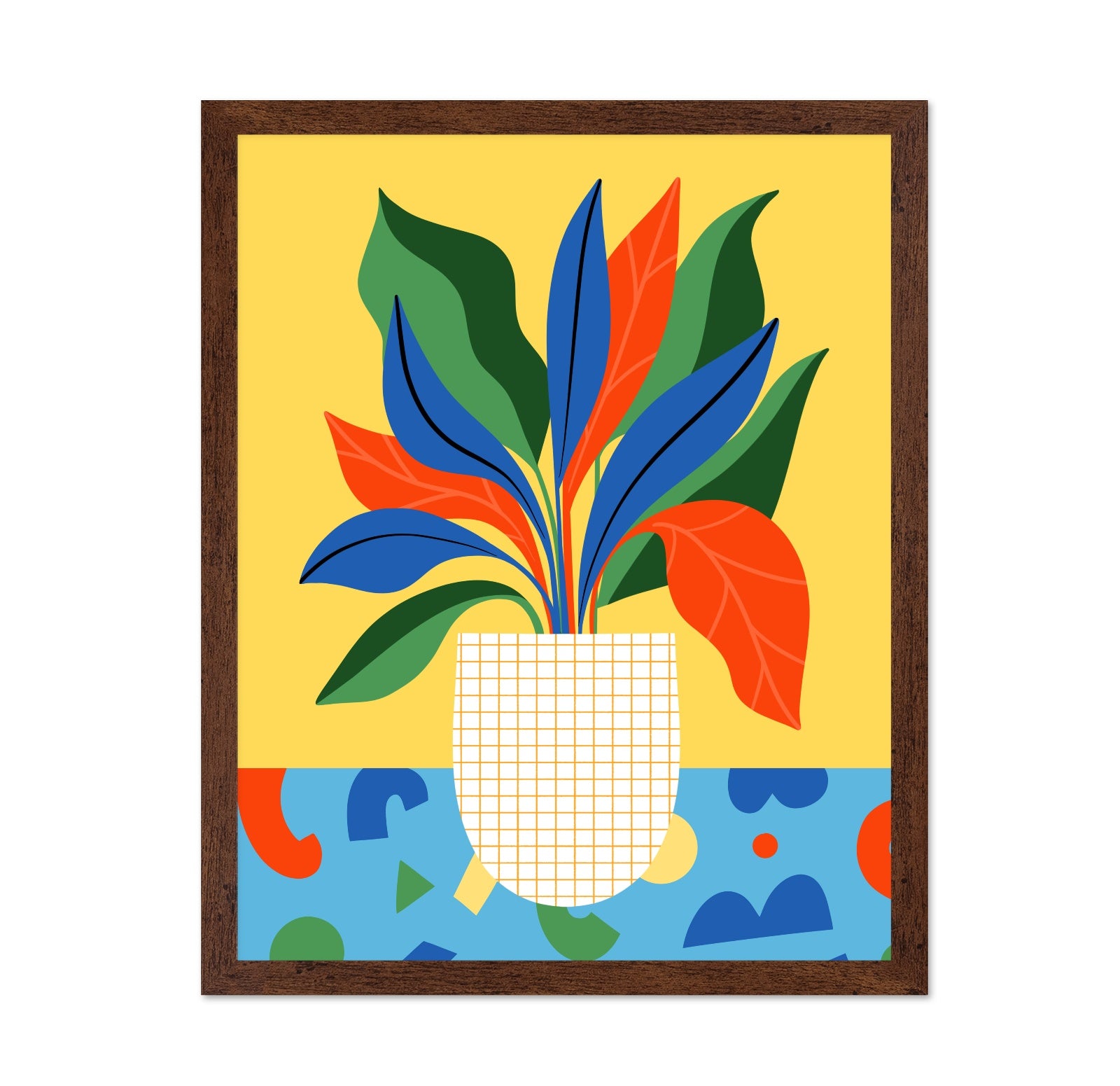 Colorful Abstract Plant