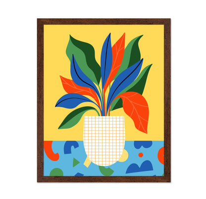Colorful Abstract Plant