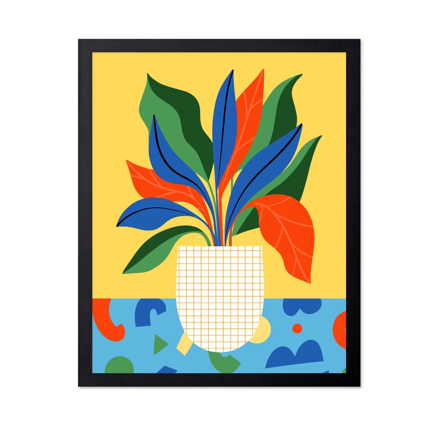 Colorful Abstract Plant