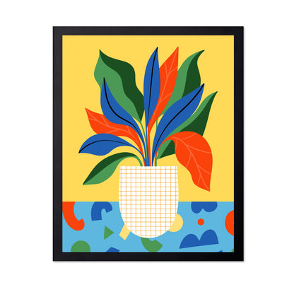 Colorful Abstract Plant