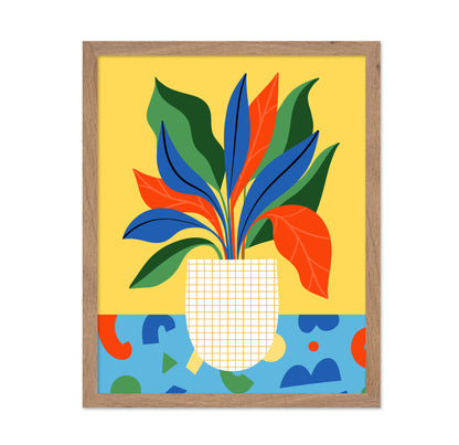 Colorful Abstract Plant