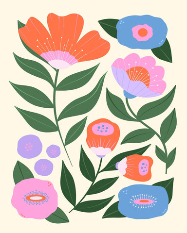 Colorful Floral Mix