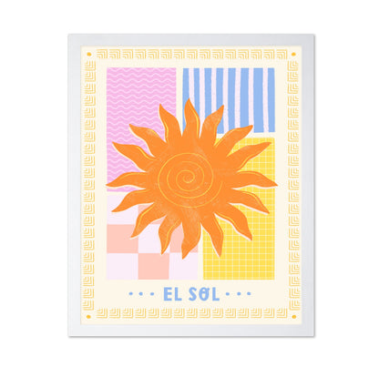 Abstract Sun Pattern