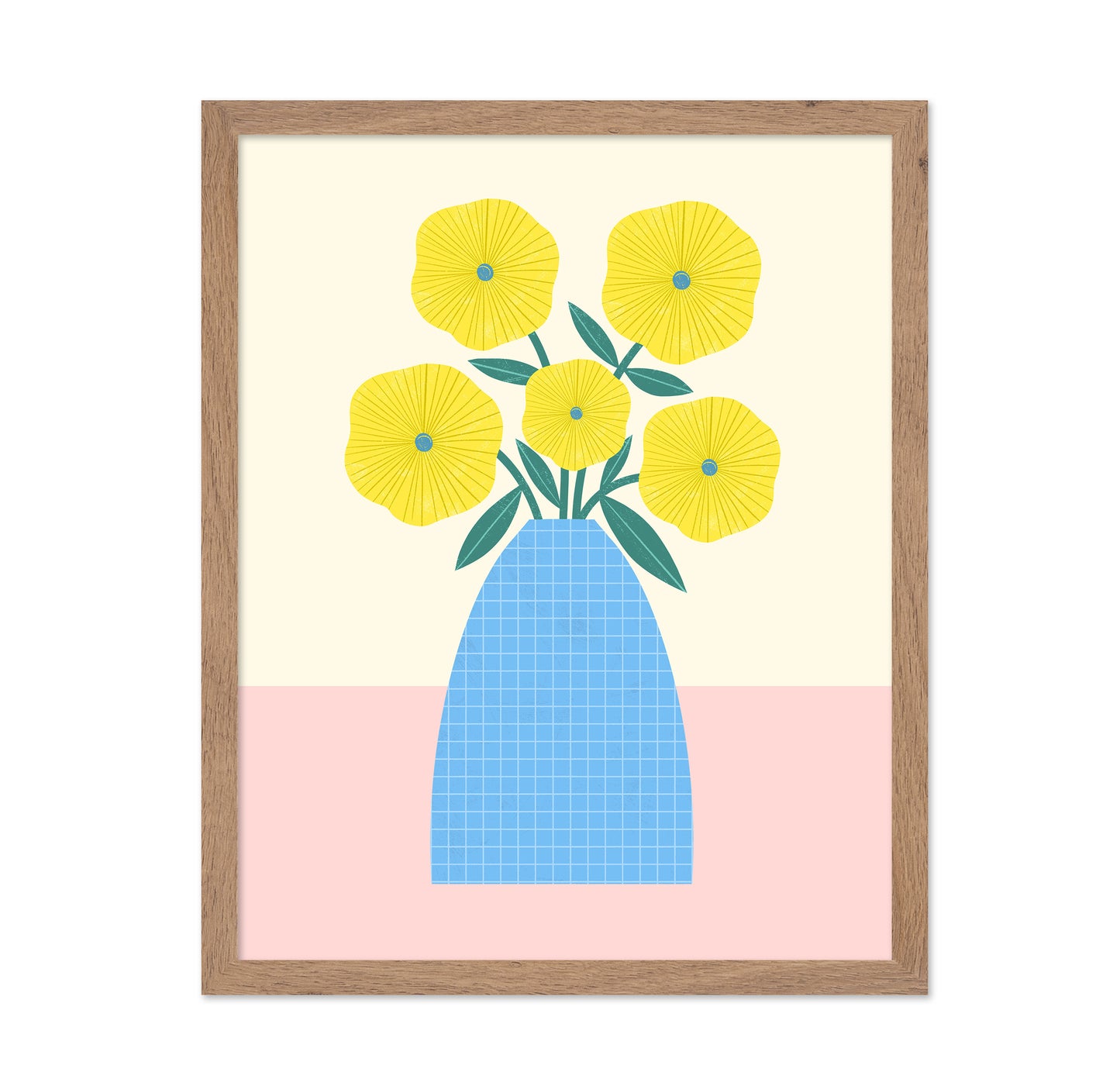 Yellow Flower Vase