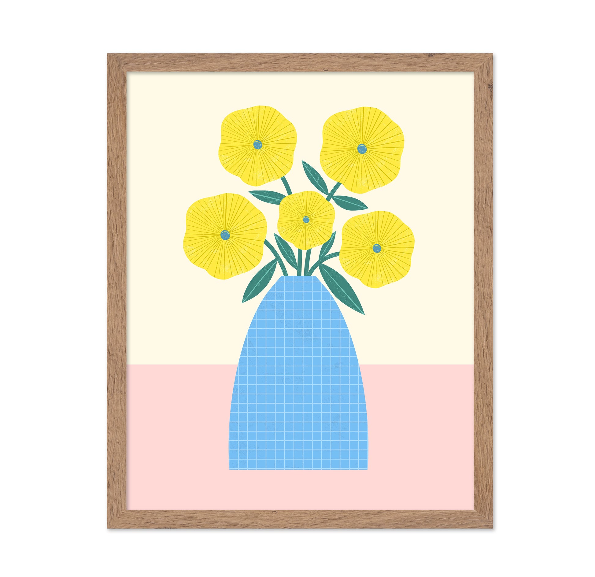 Yellow Flower Vase