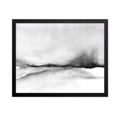 Abstract Ink Landscape