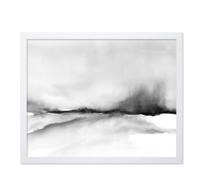 Abstract Ink Landscape
