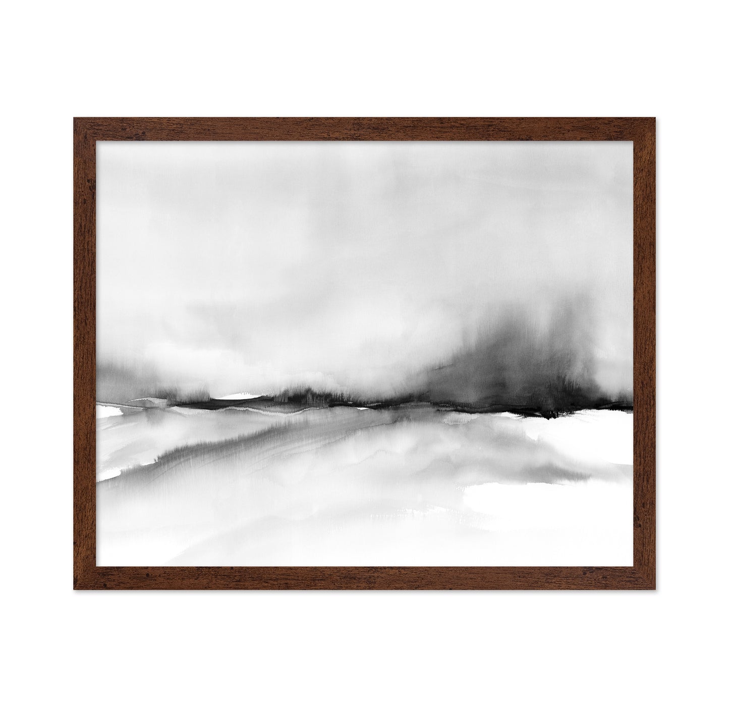 Abstract Ink Landscape