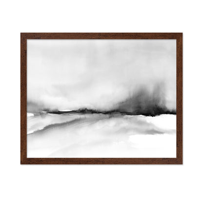 Abstract Ink Landscape