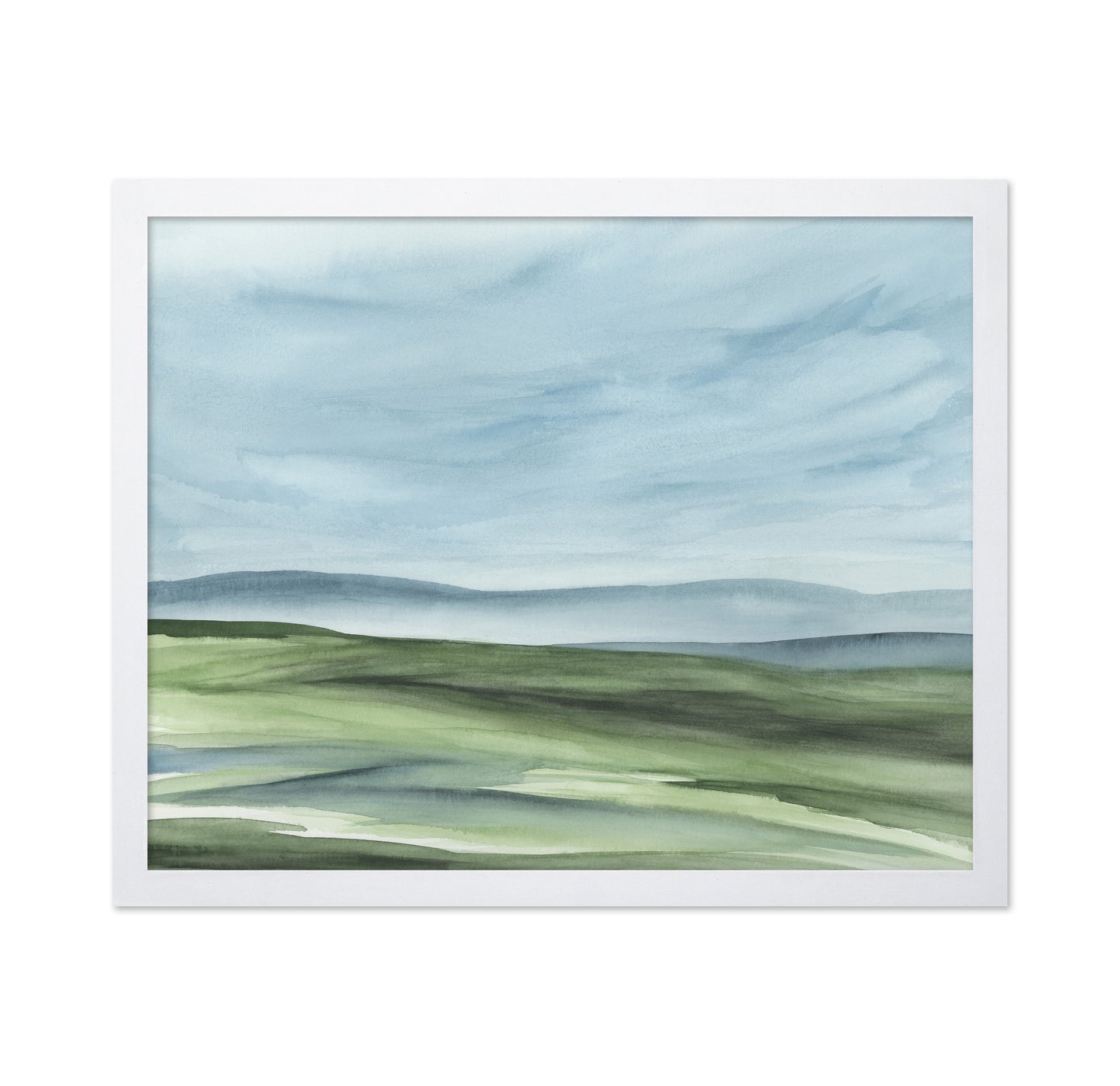 Windswept Valley Scene