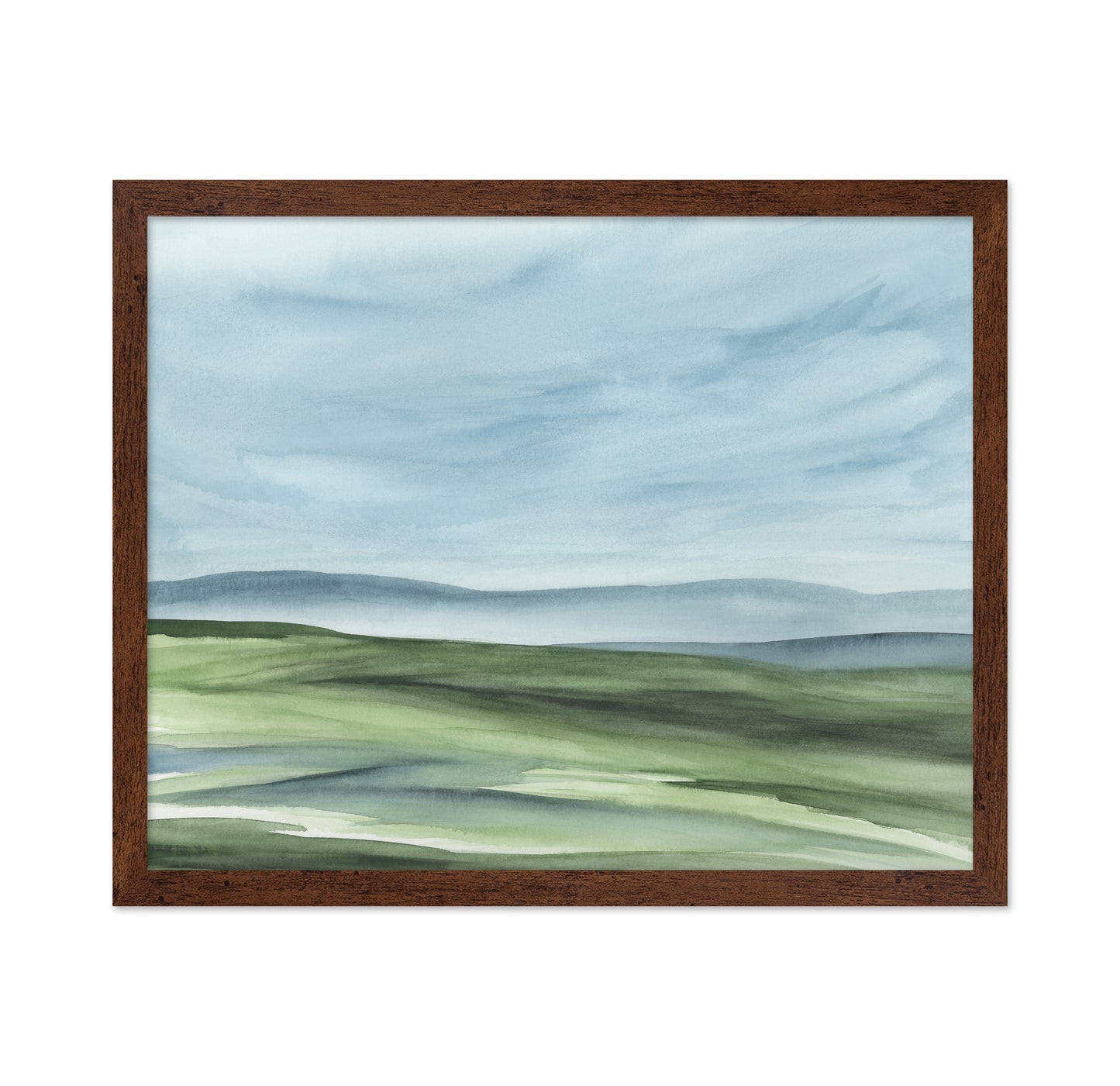 Windswept Valley Scene