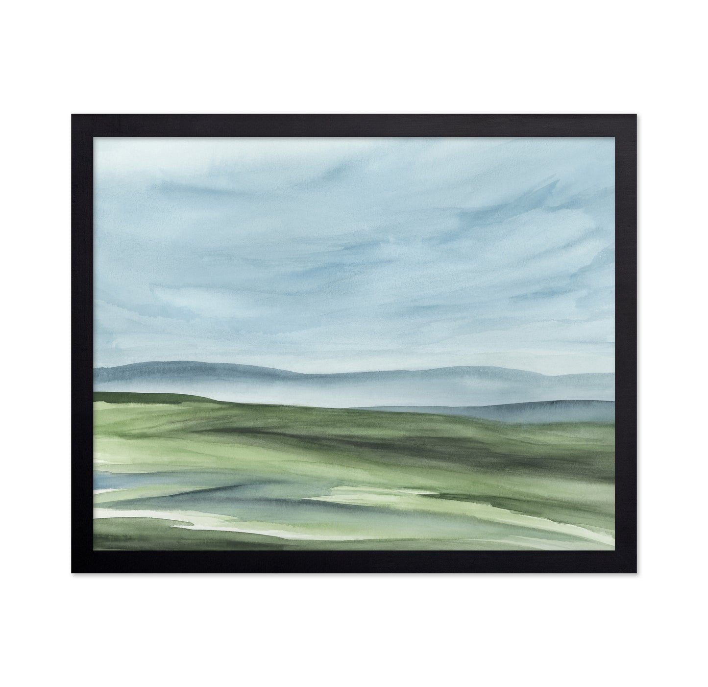 Windswept Valley Scene
