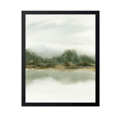 Misty Meadow Reflection