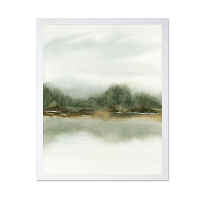 Misty Meadow Reflection